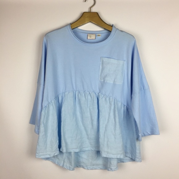 oversized peplum top